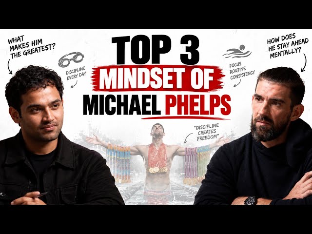 Michael Phelps Reveals the Mindset Behind His Success | Raj Shamani