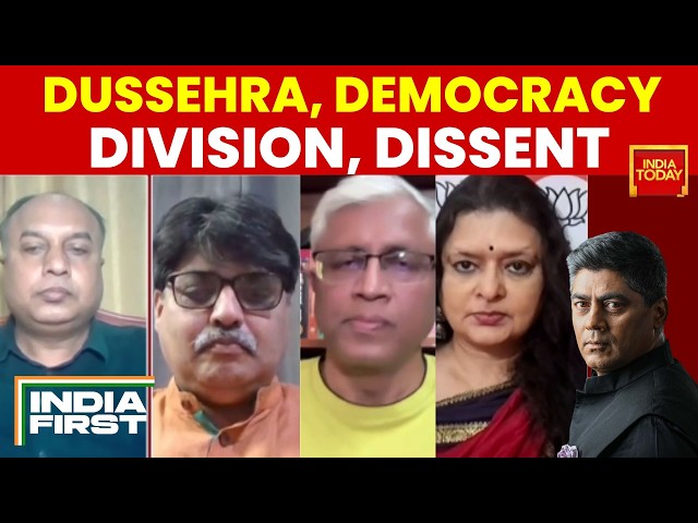 India First Debate: PM Modi's Call For Unity | RSS Chief Mohan Bhagwat | Dussehra | CJP | Congress