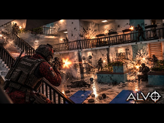ALVO VR  RETREAT TDM  Gameplay  2026 #alvo #retreat