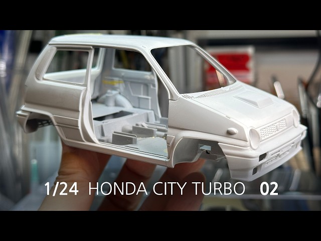 HONDA CITY TURBO 1/24 TAMIYA - part 02