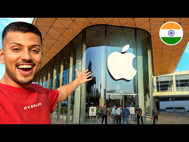 I Visited India's First Apple Store !
