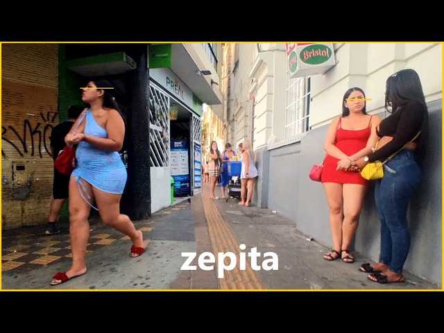Lima Peru  Walking Tour Street People y city Life