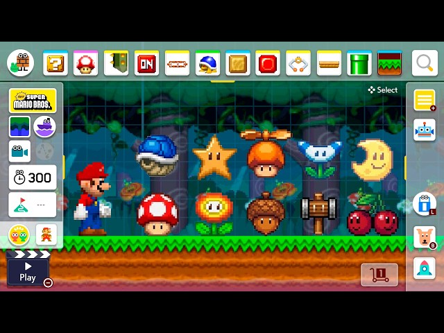 NSMB DS with ALL Power Ups in Single Level!