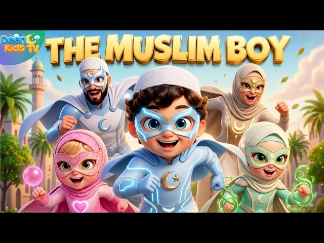 The Muslim Boy | 🕌 Muffin Man Islamic Version | Islamic Nursery Rhymes for Kids | Muslim Kids Song