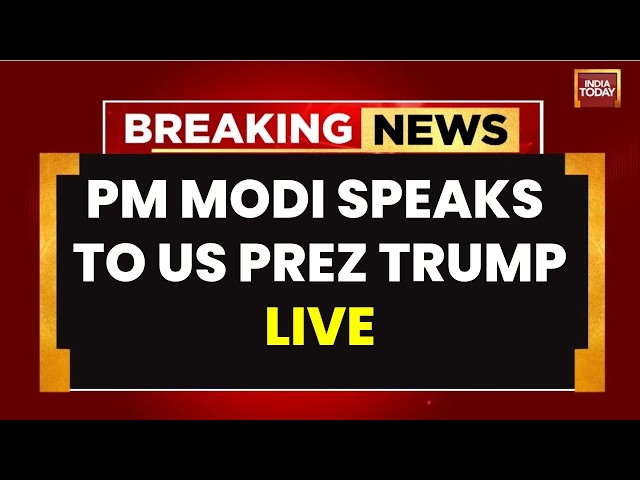 Live: PM Modi Speaks To US President Donald Trump Over The Phone | Trade | India-US Relations