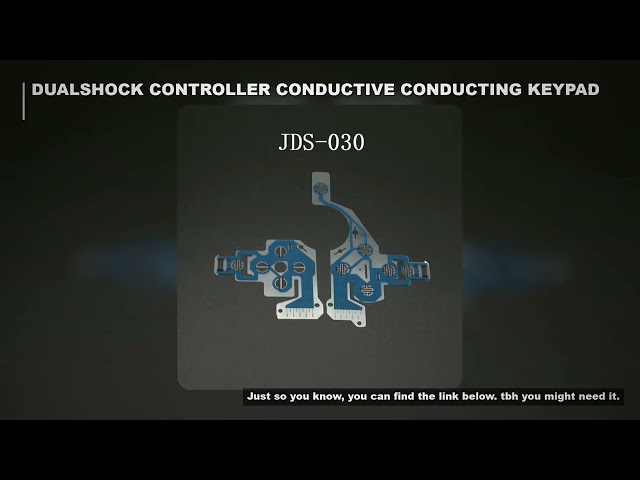 For Dualshock 4 PS4 DS4 PRO Slim Controller Conductive Film Conducting Blue Film Keypad flex Cable J
