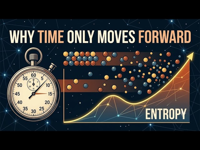 Why Time Only Moves Forward: The Entropy Connection