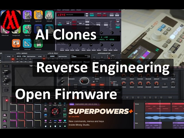 This Week in the Clonosphere: AI Clones, Open Firmware & Synth Hacks