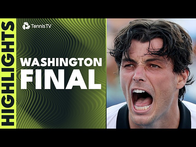 Taylor Fritz vs Rafael Jodar For The Washington Title 🏆 | 2026 Final Highlights