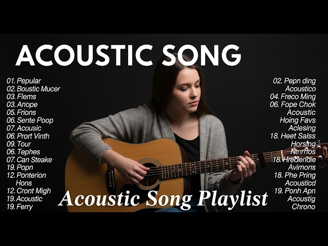 Best Soft Romantic Acoustic Songs Vol. #6994