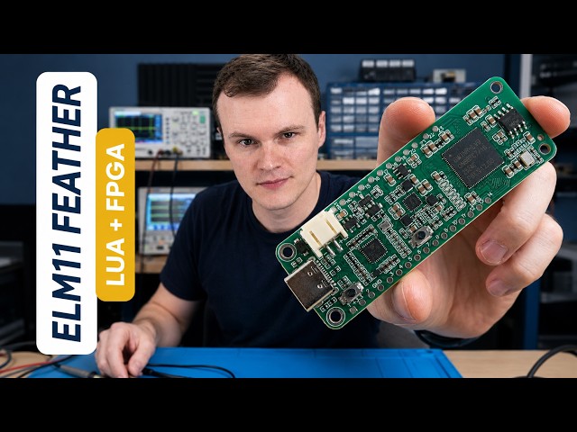 ELM11 Feather: Lua and FPGA Development on One Board