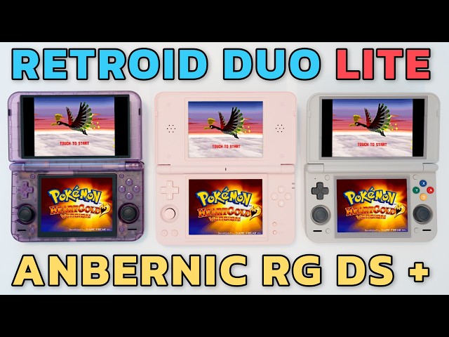Retroid Pocket Duo Lite (4gb + 6gb) + Anbernic RG DS Plus first impressions