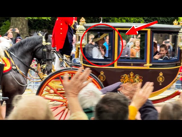 Princess Catherine celebrates with The Royal Family at King’s Birthday Parade 🎉 