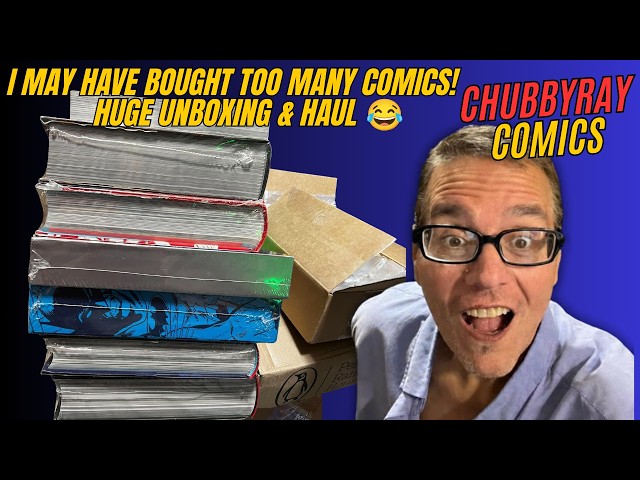 I MAY HAVE BOUGHT TOO MANY COMICS! 😂 HUGE Omnibus Unboxing & Haul