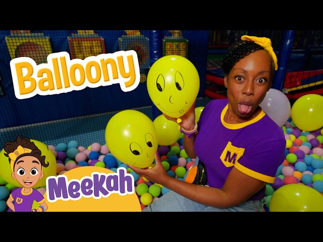 Meekah’s Yellow Balloon Playdate! 🎈 Fun Playground Adventure for Kids | Educational Videos
