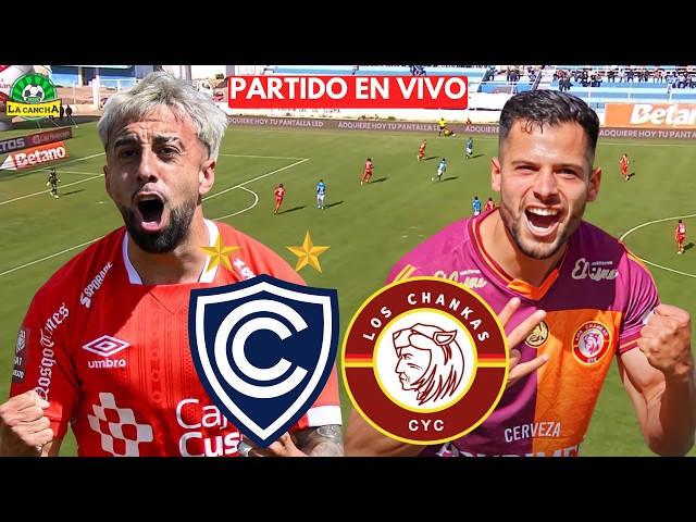 CIENCIANO VS CHANKAS CYC EN VIVO 🔴 | LIGA 1 | FECHA 10 - TORNEO CLAUSURA #envivo