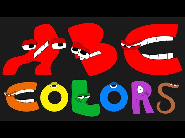 ABC Colors Song for Kids | Colorful A–Z Letters | Learn Alphabet & Colors Together