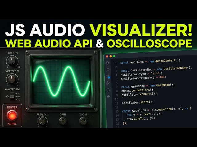 Créer un Visualiseur Audio avec JavaScript & HTML5 Canvas