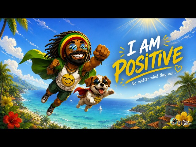 I Am Positive ☀️ Positive Reggae Vibes to Lift Your Day 🌴 | AI IRIE