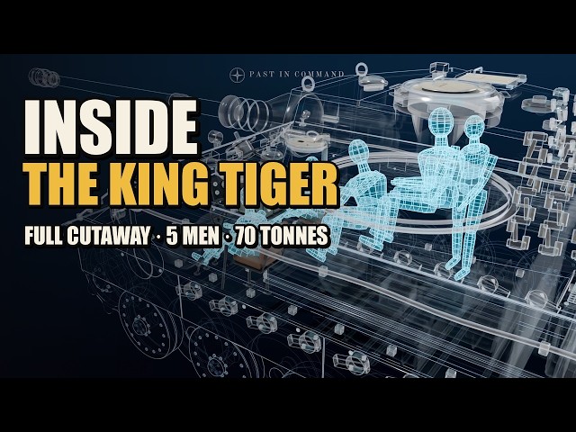 Inside a King Tiger Tank: What the Soviet Test Reports Found (Tiger II Cutaway)