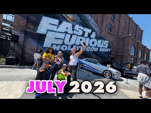 Universal Studios Hollywood Full Park Tour - July 2026 - 4K POV