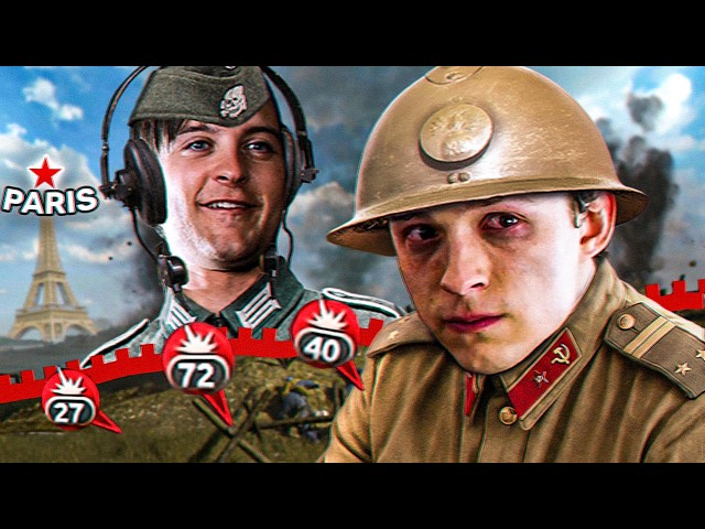 Suffering in HOI4 to Win the Hardest Commune of France Game in Kaiserreich
