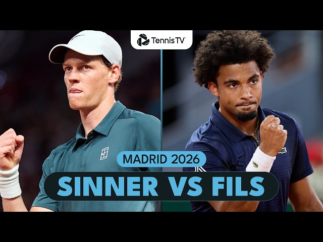 Jannik Sinner vs Arthur Fils For A Place In The Final! | Madrid 2026 Highlights