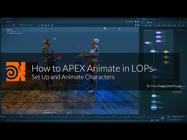 Houdini 22 | How to APEX Animate in LOPs