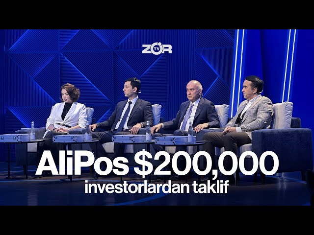 AliPos startapi Taqdimot ko'rsatuvida investorlardan $200,000 lik taklif oldi