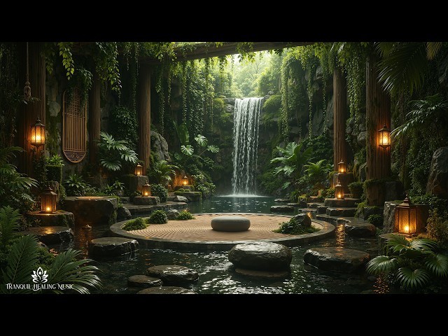 Hidden Zen Oasis For Cleansing Energy | Emotional, Physical & Mental Healing| 528Hz Meditation Mu...