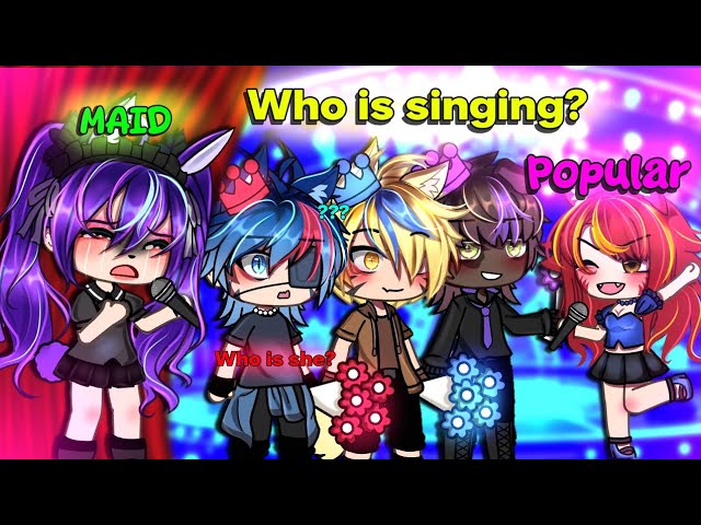 WHO'S  THE  REAL  SINGER ?🎤✨ ...but different... #gacha #memes #trending #fyp #shorts