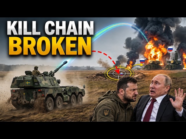 Russia Sent Drones to Hunt Sweden’s Archer… But This 30 Second Weapon Vanished Before They Could Str