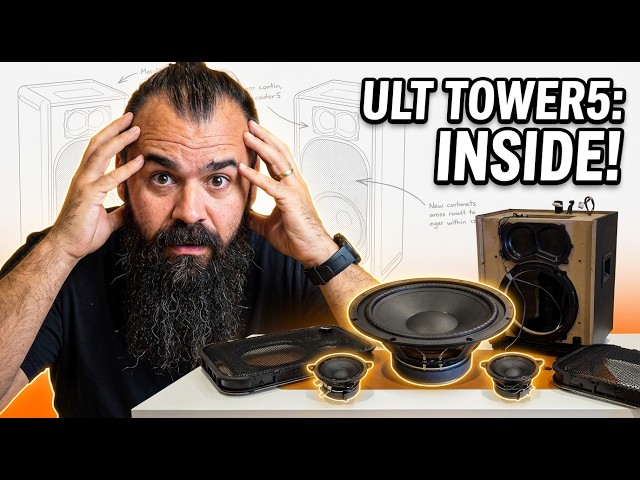 Sony ULT Tower5 Full Teardown (The Most Interesting Teardown!)