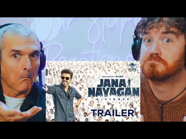 Jana Nayagan - Official Trailer | Thalapathy Vijay | Pooja Hegde | REACTION!!