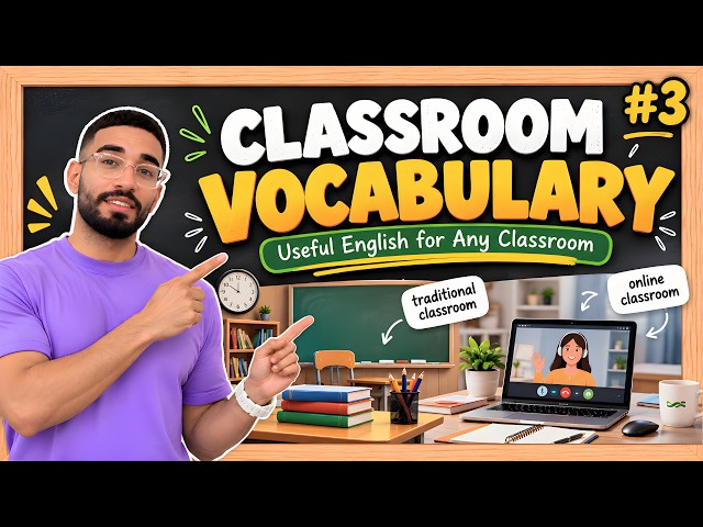 Classroom English for Beginners | Essential Vocabulary & Phrases