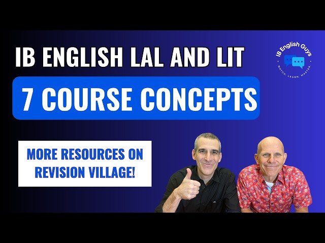 IB English: Seven Course Concepts