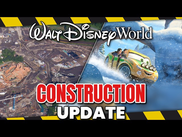 Everything Under Construction at Walt Disney World Right Now