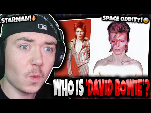 I HAVE NO IDEA WHO DAVID BOWIE IS... | First Time Hearing David Bowie - Starman & Space Oddity!