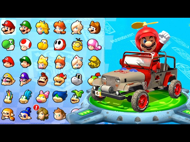 Mario Kart 8 Deluxe - Propeller Suit Mario's Path to Complete Domination of the 150cc