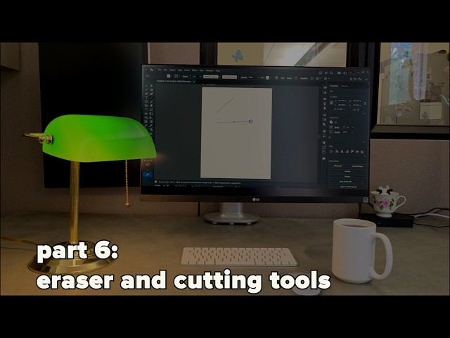 Adobe Illustrator 2026 Toolbar: The Eraser and Cutting Tools