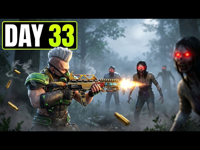 THE ZOMBIES ARE HUNTING ME NOW! 😱🧟‍♂️ | Zombie Hunter – Day 33 (No Commentary) #dgnaturegaming