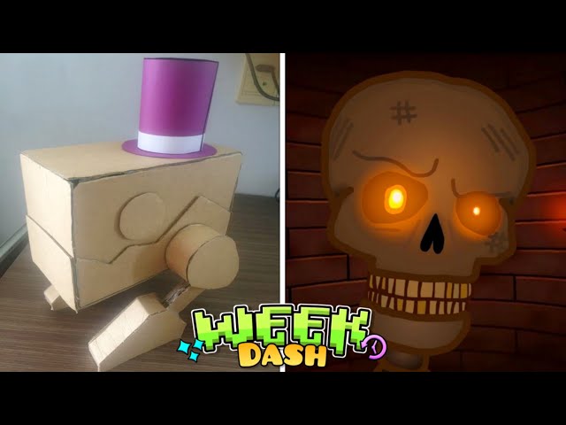 WEEKDASH - ROBOT en la VIDA REAL y SKELETAL SHENANIGANS