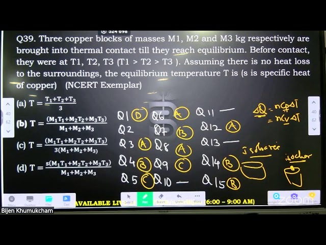NEET PHYSICS// REVISION// Thermodynamics