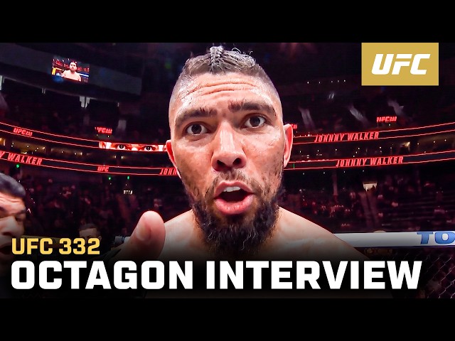 Johnny Walker Octagon Interview | UFC 332
