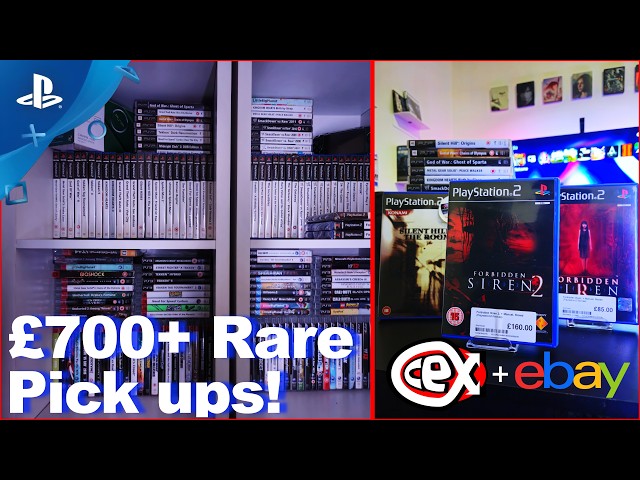 Finally Adding These RARE PlayStation Games to the Collection! | Siren Series, Silent Hill and More!