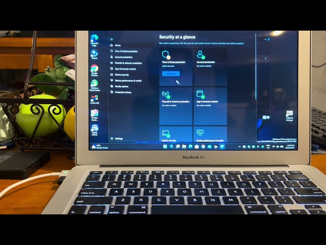 Running Windows 11 26H2 alongside MacOS Tahoe 26.7.1 on a mid 2013 MacBook Air 