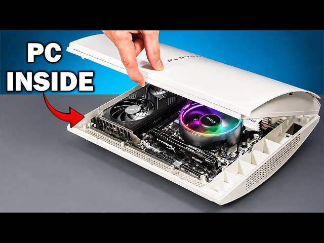 Я собрал ПК внутри PS3!