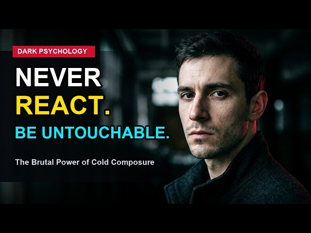 How To Become Untouchable: The Brutal Psychology Of Never Reacting