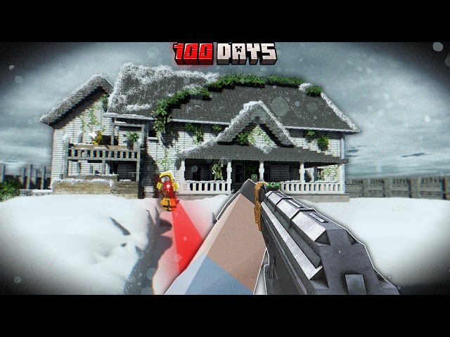 Surviving Minecraft's Realistic Winter Mod | Zombie Apocalypse p2
