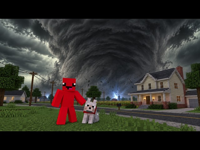 I Survived a EF5 Tornado in Minecraft